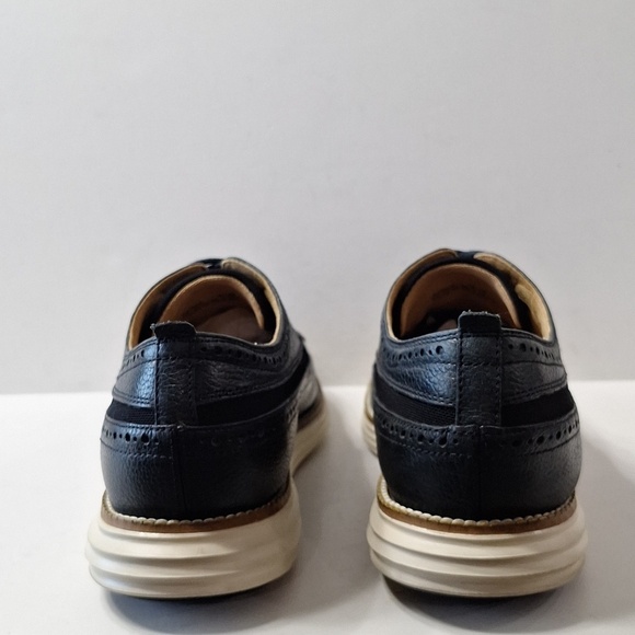 Cole Haan Men\'s Preppy Whiskey Navy Leather Tucker Oxford II Shoes Size 8.5 main image 10